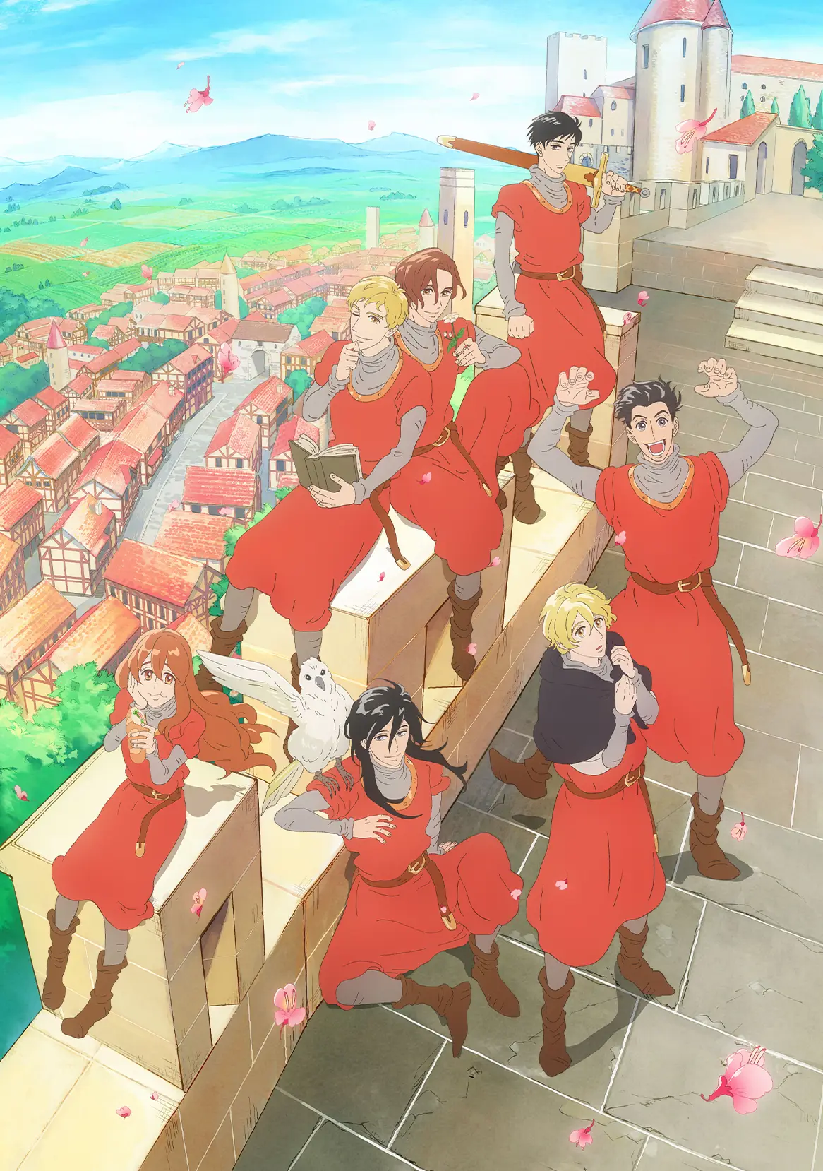 アニメ『マロニエ王国の七人の騎士』 キービジュアル2