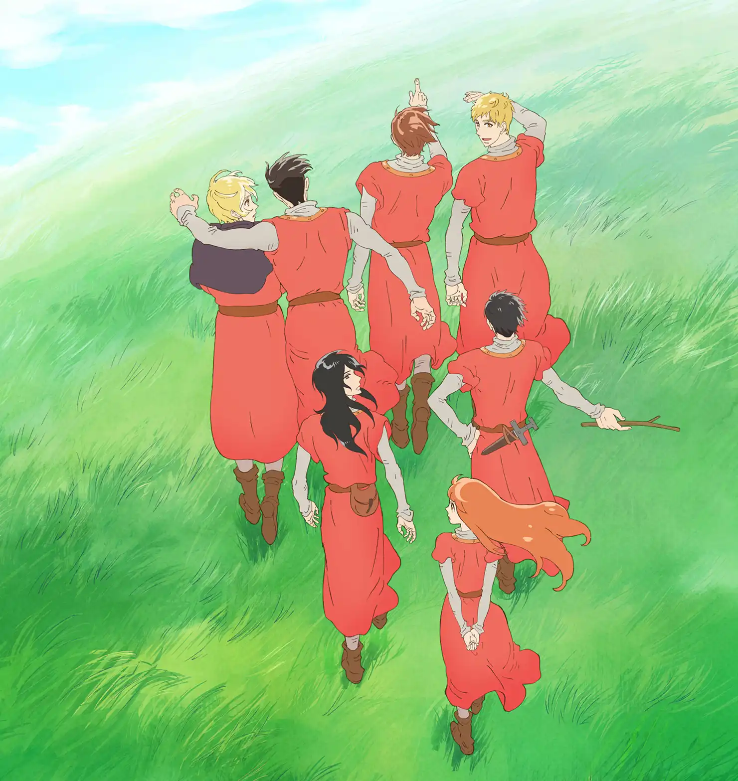 アニメ『マロニエ王国の七人の騎士』 キービジュアル